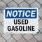 Signmission Used Gasoline OSHA Notice Sign, Plastic, 10in W x 7in L, 2PK OS-2PACK-NS-P-710-L-18830 - alternate 5